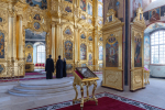 Дмитрий Миляев осмотрел завершение реставрационных работ в Успенском соборе Тульского кремля