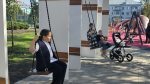 Дмитрий Миляев в Новомосковске осмотрел обновленный сквер, Центр «Созвездие» и ЦО «Правдинский»