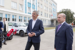 Дмитрий Миляев передал автомобили для сельских ФАПов