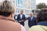 Дмитрий Миляев передал автомобили для сельских ФАПов