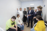 Дмитрий Миляев посетил дневной стационар для детей с ментальными нарушениями