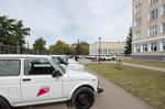 Дмитрий Миляев передал автомобили для сельских ФАПов