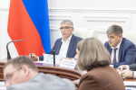 Дмитрий Миляев провел заседание комиссии по предупреждению и ликвидации чрезвычайных ситуаций