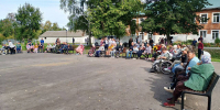 В Кимовском психоневрологическом интернате завершены работы по благоустройству территории - ИА Тульская служба новостей