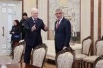 Дмитрий Миляев встретился с послом РФ в Республике Беларусь Борисом Грызловым