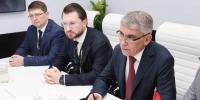 Губернатор Миляев встретился с председателем Государственного военно-промышленного комитета Республики Беларусь Дмитрием Пантусом - ИА Тульская служба новостей