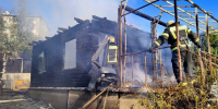 Тульские пожарные потушили загоревшуюся дачу - ГТРК