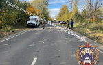 В Киреевском районе пассажирка Lada Kalina попала в больницу после ДТП