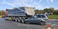 Пьяный водитель Mitsubishi спровоцировал групповую аварию в Щекино Тульской области - Комсомольская Правда
