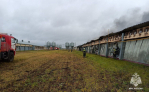 Спасатели потушили пожар на птицефабрике «Воловский бройлер»