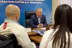 Николай Воробьев провел личный прием граждан в региональной общественной приемной партии «Единая Россия»