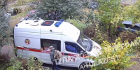 Туляк подрался с машиной скорой помощи на улице Фридриха Энгельса из-за того, что она остановилась у подъезда - ИА Тульская служба новостей