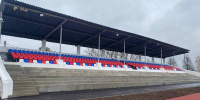 Работы по обновлению футбольного поля в Ясногорске завершены на 65% - ИА Тульская служба новостей