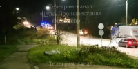 Ночью в поселке Ленинский произошло тройное ДТП - ТК Первый Тульский
