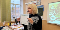 Олеся Филина провела уроки безопасности дорожного движения для первоклассников - Единая Россия
