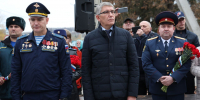 Дмитрий Миляев открыл мемориальный комплекс «Участникам специальной военной операции» в Плавске - Правительство области