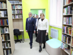 Новую модельную библиотеку в Плавске посетил тульский губернатор