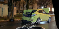Ночью в Туле водитель протаранил несколько авто и сбежал с места ДТП - ТК Первый Тульский