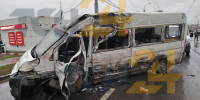 Опубликованы фото с места массового ДТП на Пролетарском мосту в Туле - ИА Тульская служба новостей