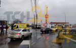 Опубликовано видео с места смертельного ДТП на Пролетарском мосту в Туле