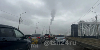 На Павшинском мосту в Туле образовалась пробка из-за ДТП утром 11 ноября - ИА Тульская служба новостей