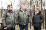 Илья Беспалов проинспектировал выполненный ремонт дороги на улице Тимирязева