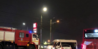 Маршрутка попала в аварию на месте смертельного ДТП на Пролетарском мосту - ТК Первый Тульский
