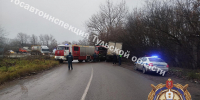 Водитель самосвала пострадал в ДТП в Новомосковске - ИА Тульская служба новостей