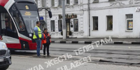 Трамваи встали на улице Советской в Туле из-за проблем с рельсами - ИА Тульская служба новостей
