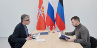 Дмитрий Миляев встретился с главой ДНР - Myslo.Ru
