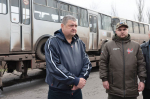 Дмитрий Миляев посетил социальные объекты в ДНР и ЛНР