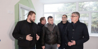 Миляев проинспектировал ход строительства и ремонта соцобъектов в Мариуполе - Tula.Sm.News