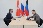 Миляев проинспектировал ход строительства и ремонта соцобъектов в Мариуполе
