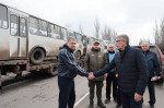Миляев проинспектировал ход строительства и ремонта соцобъектов в Мариуполе