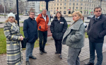 В Туле обсудили благоустройство сквера на Красноармейском проспекте