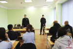 Сотрудники Росгвардии провели урок мужества для студентов в Туле