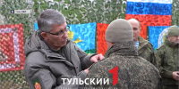 Дмитрий Миляев «за ленточкой» наградил туляков-десантников - ТК Первый Тульский
