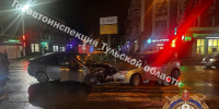 В Алексине 28-летняя автоледи протаранила "Ладу" - ТК Первый Тульский