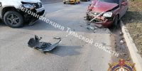 На улице Рязанской в Туле произошло дорожно-транспортное происшествие с участием несовершеннолетней пассажирки.  - ГТРК