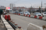 В Туле на Зареченском мосту ведут работы по замене деформационных швов