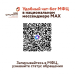 В Тульской области стал доступен новый сервис: чат-бот МФЦ в мессенджере Макс