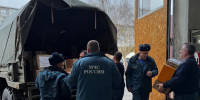 Тульские спасатели передали гуманитарный груз в Курскую область - ИА Тульская служба новостей