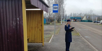 В тульском поселке Куркино нашли нарушения на автобусной остановке - ИА Тульская служба новостей