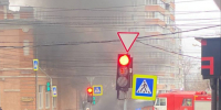 В Туле на улице Октябрьской загорелся автомобиль - ТК Первый Тульский