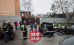 На Октябрьской в Туле загорелась «Лада Приора»