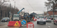 Ограничение движения трамваев по Пролетарскому мосту в Туле продлено по 7 декабря  - Myslo.Ru
