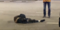 В Туле около ТЦ "Сарафан" сбили человека - ТК Первый Тульский