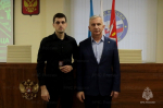 В региональном спасательном ведомстве чествовали добровольцев