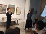 В музее П.Н. Крылова открылась ежегодная выставка работ учащихся инклюзивных лабораторий