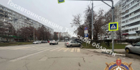 Утром 8 декабря на улице Лейтейзена в Туле произошло дорожно-транспортное происшествие с наездом на пешехода. - ГТРК